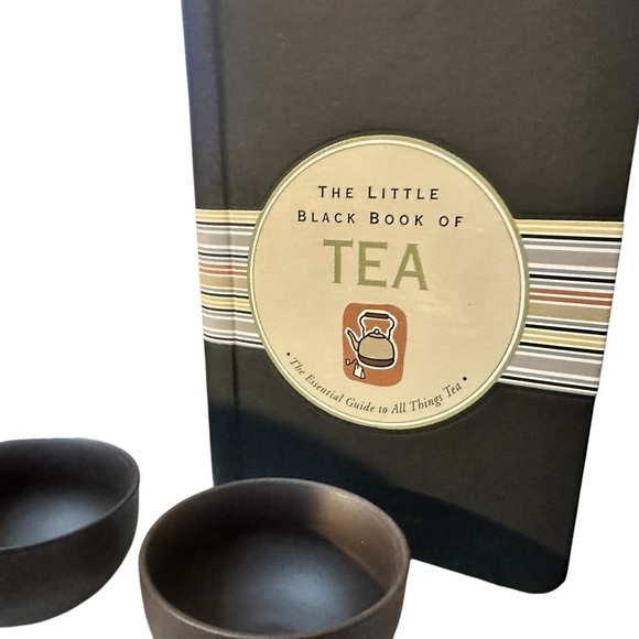 Tea Set for 4 with Travel Case and Tea Recipe Book - Picture 2 of 7